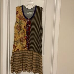 Nothing Matches Multicolor Sleeveless Dress